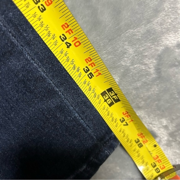 AG Adriano Goldschmied Denim 28R The Prima Ankle Cigarette Jean Dark Wash - Picture 9 of 13